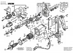 Bosch 0 601 194 794 GSB 20-2 RE Percussion Drill 230 V / GB Spare Parts GSB20-2RE